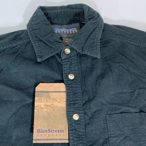 NWT Blue Stream Outdoors Black Shirt Sz M